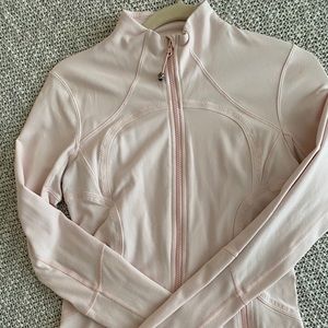 LULU LEMON work out jacket pink